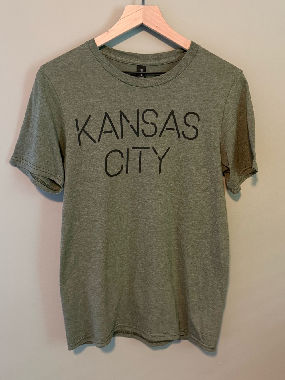 Olive Green Kansas City Graphic Tee | S
